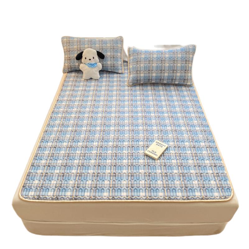 加厚新疆棉纯棉床单单件100全棉床垫学生宿舍单双人儿童防滑夹棉3