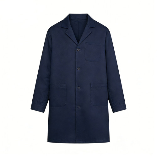 工作服大褂灰色衣服罩衣防尘工衣长款劳保服上衣物业搬运外套印字