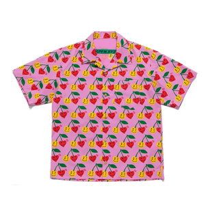 Kanye 菲董同款 CPFM.XYZ We‘re Good Aloha Shirt 车厘子衬衫