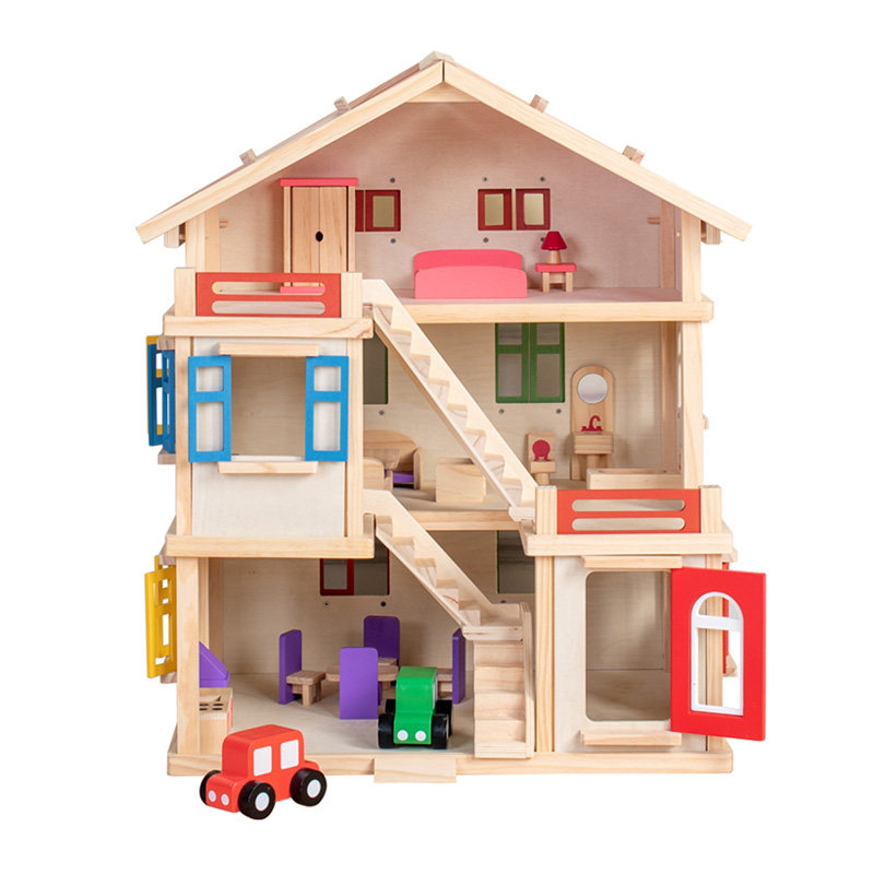儿童仿真别墅娃娃屋玩具