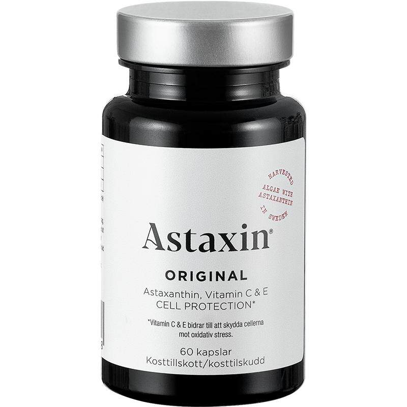 Astaxin阿斯达信虾青素软胶囊60粒/瓶瑞典天然雨生红球藻旗舰店 球独实拍商品图
