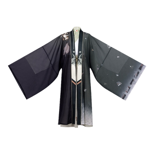 重回汉唐千心引正品原创宋制直领大襟衫汉服男装全套中国风冬季