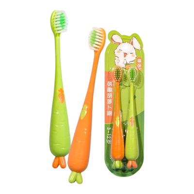 可爱萌趣儿童牙刷3-12岁软毛牙刷