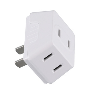 无线迷你插座转换器一转三电源转接头多功能两脚插头扩展器转换头