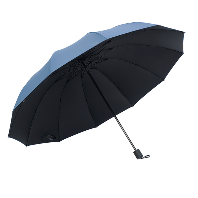天堂伞官方正品加大加厚加固晴雨两用防风抗暴雨定制手动折叠雨伞