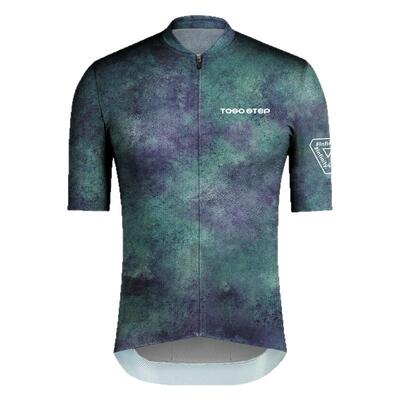 TOSOSTEP扎染夏季短袖骑行服