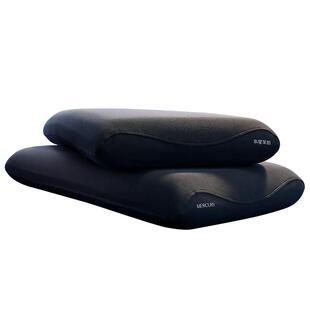 水星家纺零重力人体工学枕4.0护颈椎助睡眠记忆棉枕芯枕头套送礼