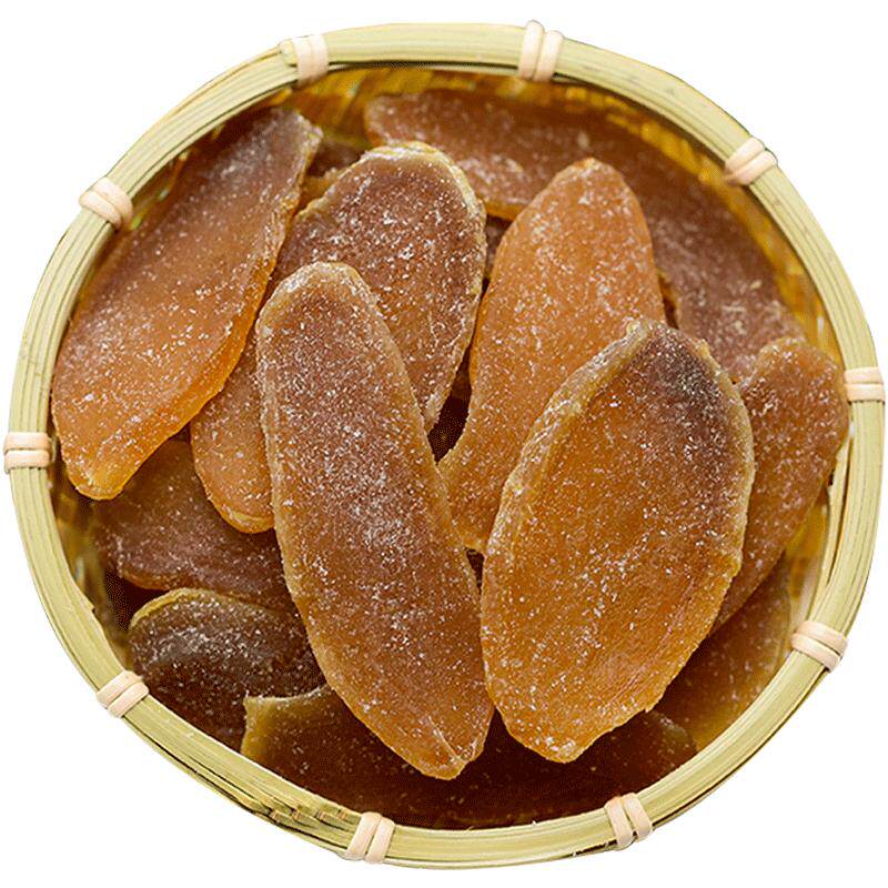红糖姜片即食泡水甜辣生姜原切