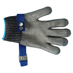 铁手套钢丝手套防割五指金属不锈钢防切割开生蚝切肉菜屠宰防刀割