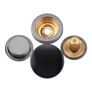 金属按扣免缝钉扣羽绒服扣子四合扣手压钳衣服摁扣暗扣子母扣纽扣