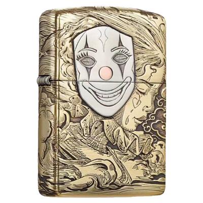 佐罗902s黄铜盔甲煤油打火机