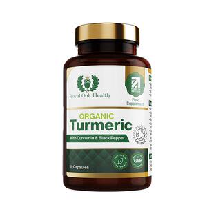 【自营】royaloak皇家橡树有机姜黄素胶囊调节疼痛护关节解酒健肝