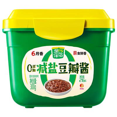 葱伴侣0%添加减盐豆瓣酱300g