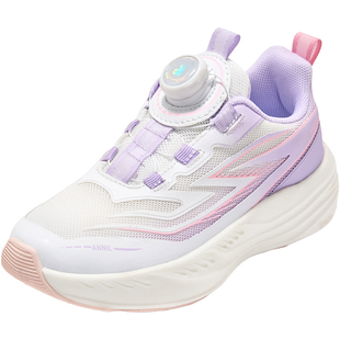 安奈儿女童运动鞋轻便软底跑步2026新款春季网面透气大童儿童网鞋