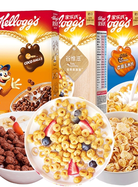 谷维滋儿童玉米片即食冲饮燕麦圈