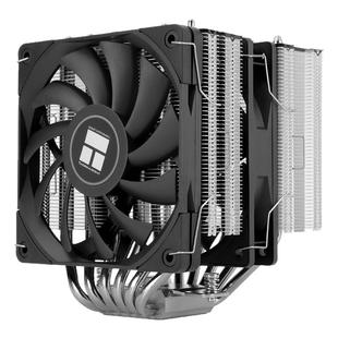 利民RK120 SE双塔双风扇6热管cpu风冷散热器4pin温控14代1851/AM5