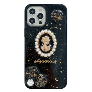 复古巴洛克玫瑰女王适用iPhone14 15promax手机壳苹果13 11 12mini软壳xsmax 8plus滴胶金箔7 se3保护套少女6