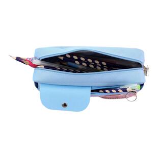 可爱女话笔袋男生小学生忍者摸头点赞文具盒女大容量初高中铅笔盒