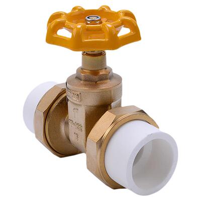 天一金牛全铜双活接闸阀