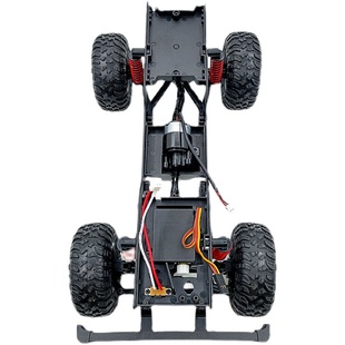 四驱攀爬越野遥控车底盘模型改装车架配件RC组装汽车玩具学生教材