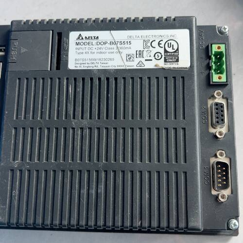 询价DOP-B07S515台达触摸屏，7寸工业级，支持24V供电