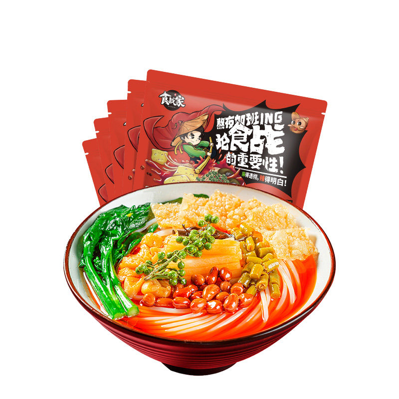 食战家广西柳州麻辣螺蛳粉330gx5包方便螺丝粉速食酸辣粉螺狮粉