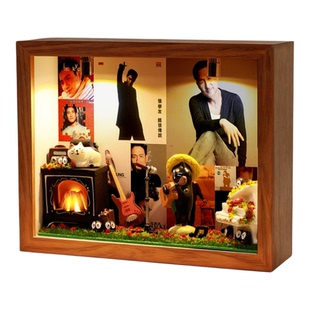 张学友明星周边相框礼物生日创意收纳摆件桌面卧室礼品演唱会