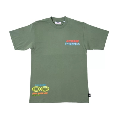 时尚全棉短袖T恤gcds男士