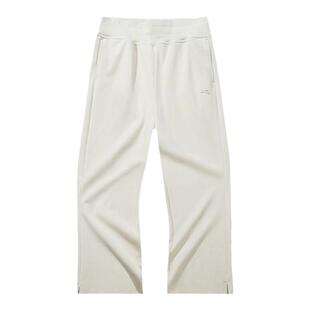 安踏自由裤丨微喇裤灯芯绒休闲裤女裤冬季加绒运动裤162447313N