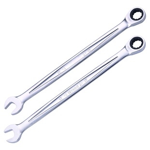 进口加长棘轮扳手快速梅花开口两用扳手14加长梅花13梅开汽修工具