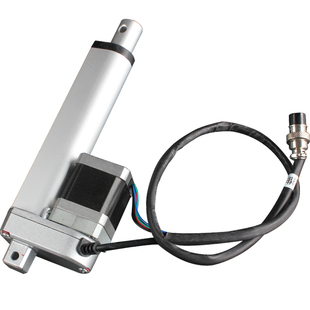 步进推杆步进电机推杆伺服电动缸重载直线电机步进电缸往复式小型