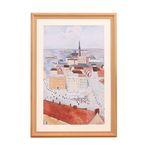 实木画框定制大相框挂墙12 16 18尺寸24照片空框8ka3拼图框架装裱