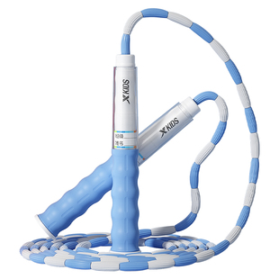 特步竹节跳绳儿童小学生一年级专用幼儿园大班初学5岁3不打结绳子