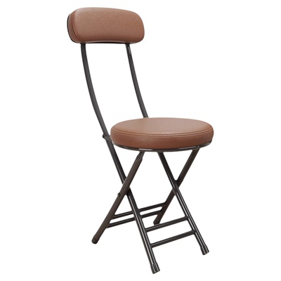 吃饭凳子可叠放圆凳便携折叠椅子