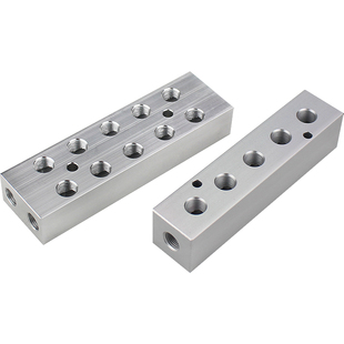 气路分配器多管路分气排配件气管分流接头气体汇流排分气块分水排