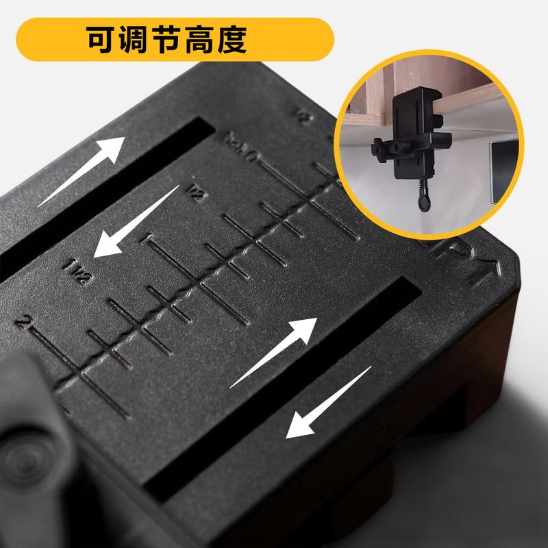 多功能柜门安装辅助工具地柜橱柜延安装平底门下门吊柜夹衣柜门