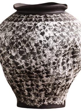 中古风复古陶瓷艺术装饰花瓶摆件