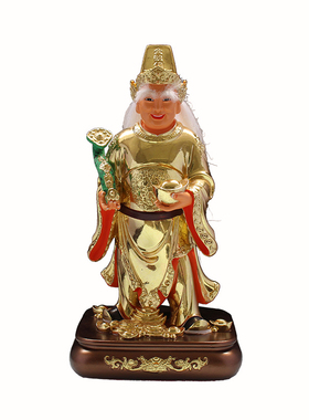 东南亚树脂财神三爷伯摆件