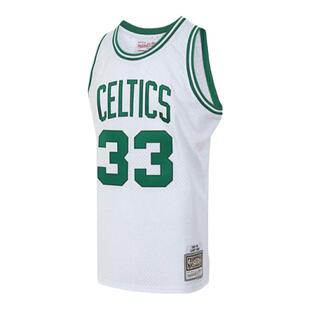 凯尔特人队伯德85-86赛季NBA官方MN复刻33号球衣SW球迷版