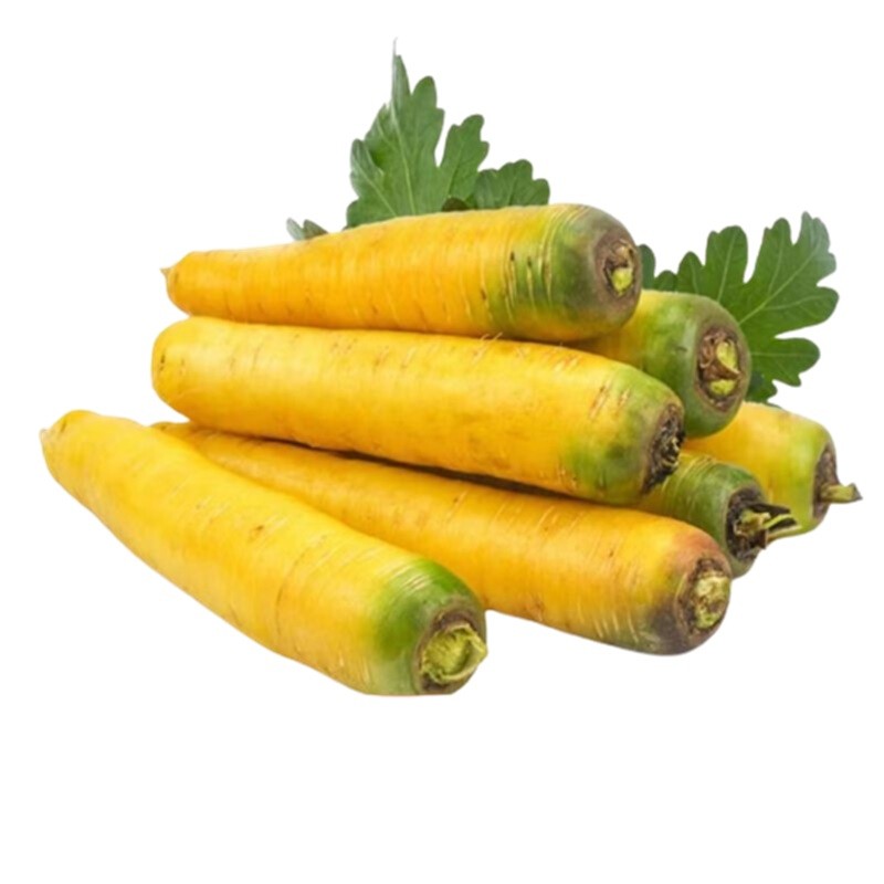 新疆黄萝卜手抓饭炖汤专用食材新鲜蔬菜农家自种糖心黄色胡萝卜