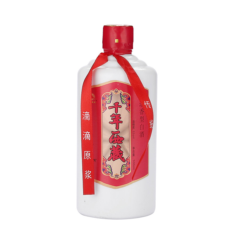 西藏酒2004年千年西藏陈年白酒52度500ML*6瓶年份库存清仓老酒