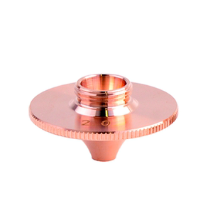 激光切割机喷嘴宏山款万顺兴激光割嘴铜头d28喷头2.0单双1.5双喷