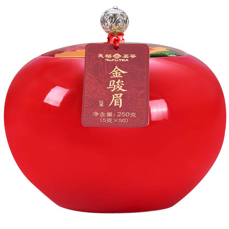 天福茗茶金骏眉红茶礼盒装武夷山