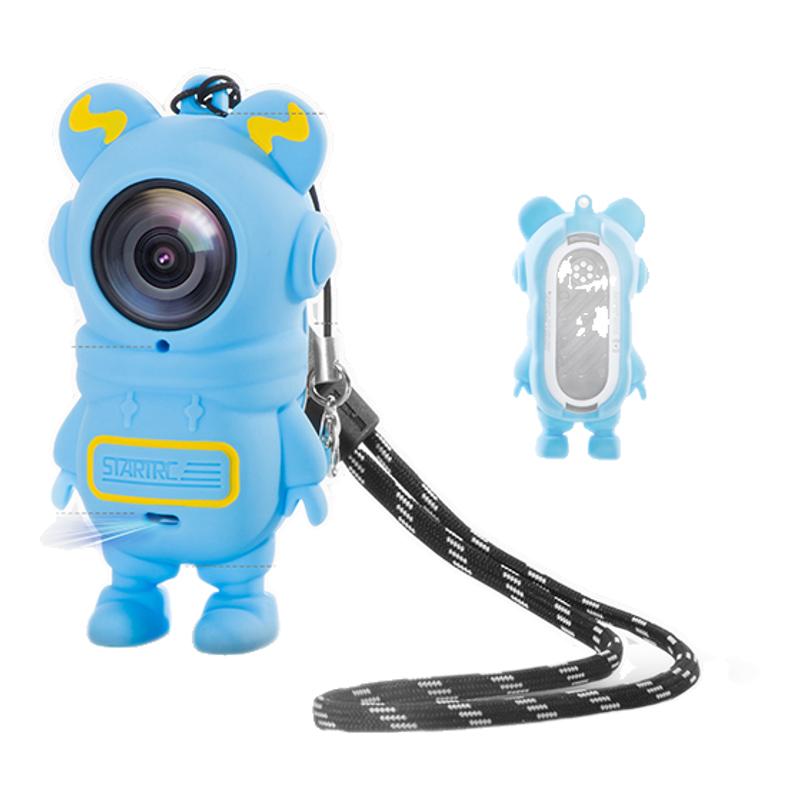 STARTRC斯达飞适用Insta360 Go3/3S卡通硅胶套保护套拇指相机影石360Go3S配件防摔壳挂件桌面摆件机