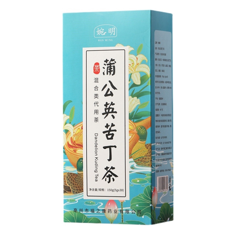 蒲公英苦丁茶木犀科女贞玫瑰茄金银花茉莉花百合薄荷苦瓜代用茶包