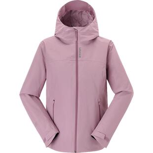 LAFUMA乐飞叶户外秋冬保暖连帽冲锋衣羽绒服男女情侣防风防水外套