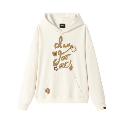 薛之谦dsp吐司涂鸦字母连帽卫衣