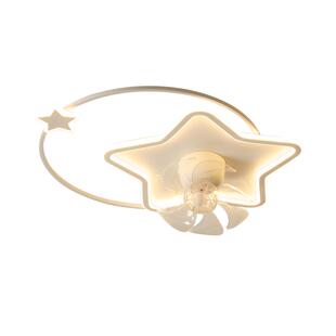 全光谱led吸顶灯创意儿童房风扇灯简约现代卧室房间2026新款灯具