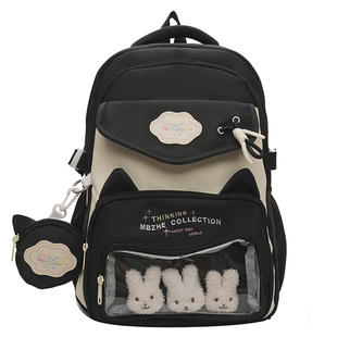 书包女大学生大容量可装 16 寸电脑双肩背包通勤上课轻便耐用包包