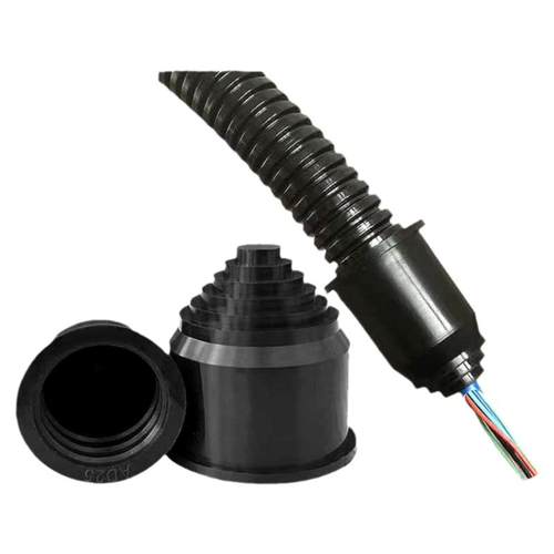 工厂直销塑料波纹管堵头100只防水软管闷头AD15.8堵塞件线束护套